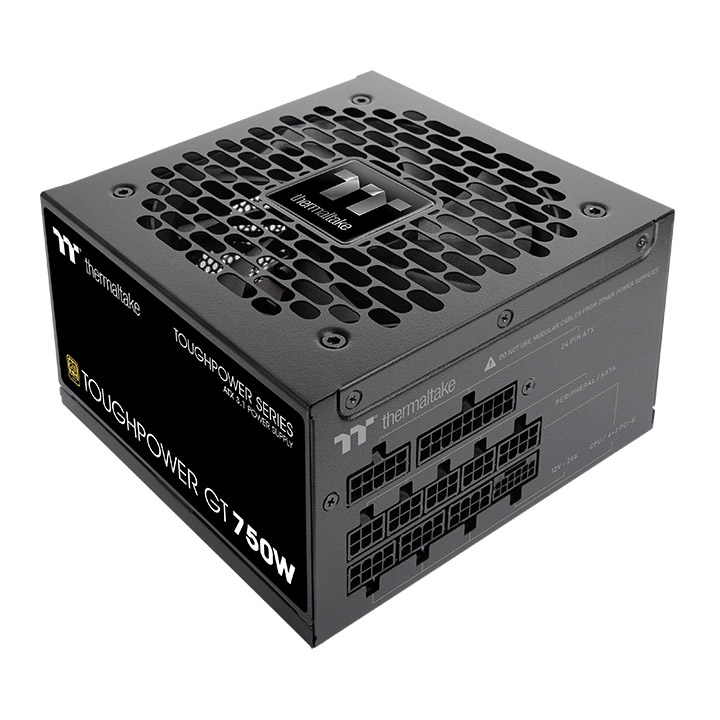 Thermaltake Toughpower GT 80 PLUS GOLD Fully Modular 750W ATX 3.1 & PCIE 5.1 Power Supply.