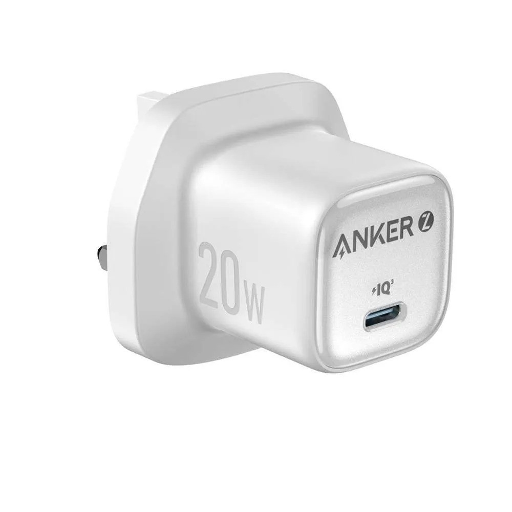 ANKER ZOLO CHARGER (20W, PD 3.0) - WHITE