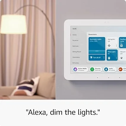 AMAZON ECHO HUB 8 SMART HOME CONTROL WITH ALEXA view 2