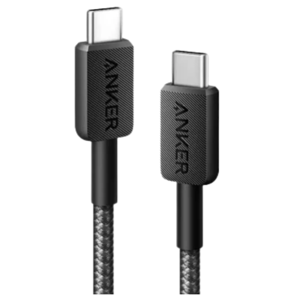 Anker 322 USB-C to USB-C Braided Cable (6ft, 60W)