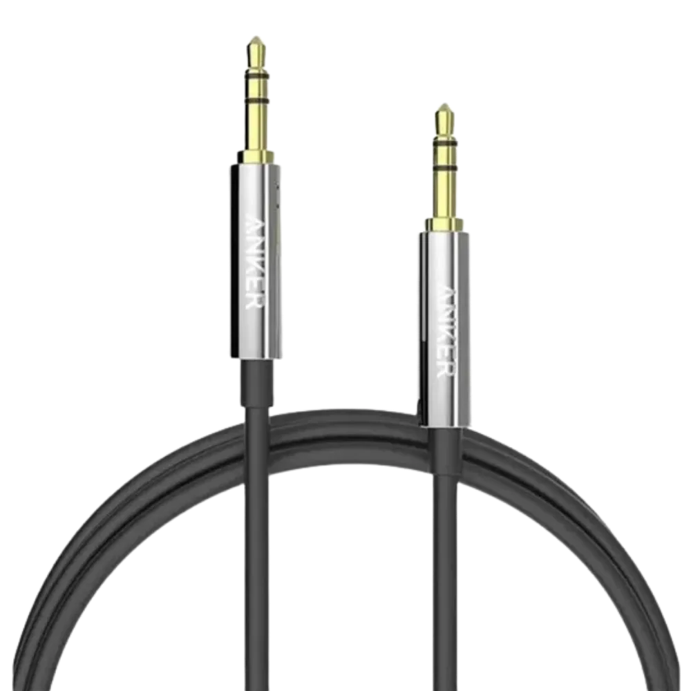 Anker 3.5 Male To Male Audio Cable Black