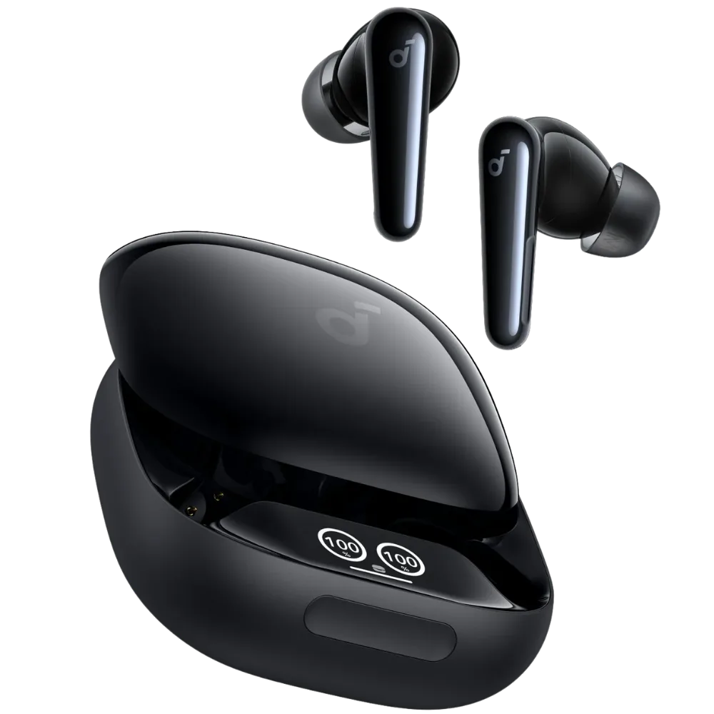 Anker Liberty 4 Pro Wireless Earbuds - Black view 1