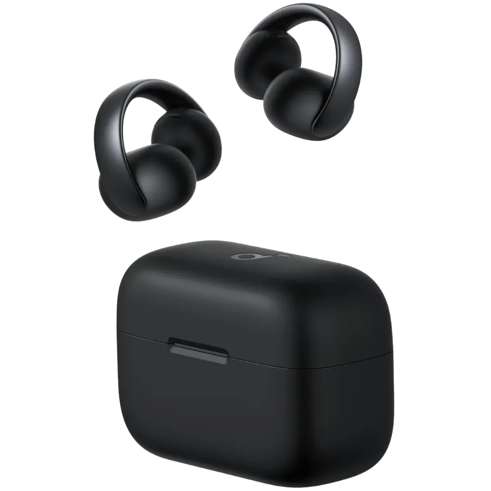 Anker soundcore AeroClip Open-Ear Clip-On Earbuds - Black (A3388H11)