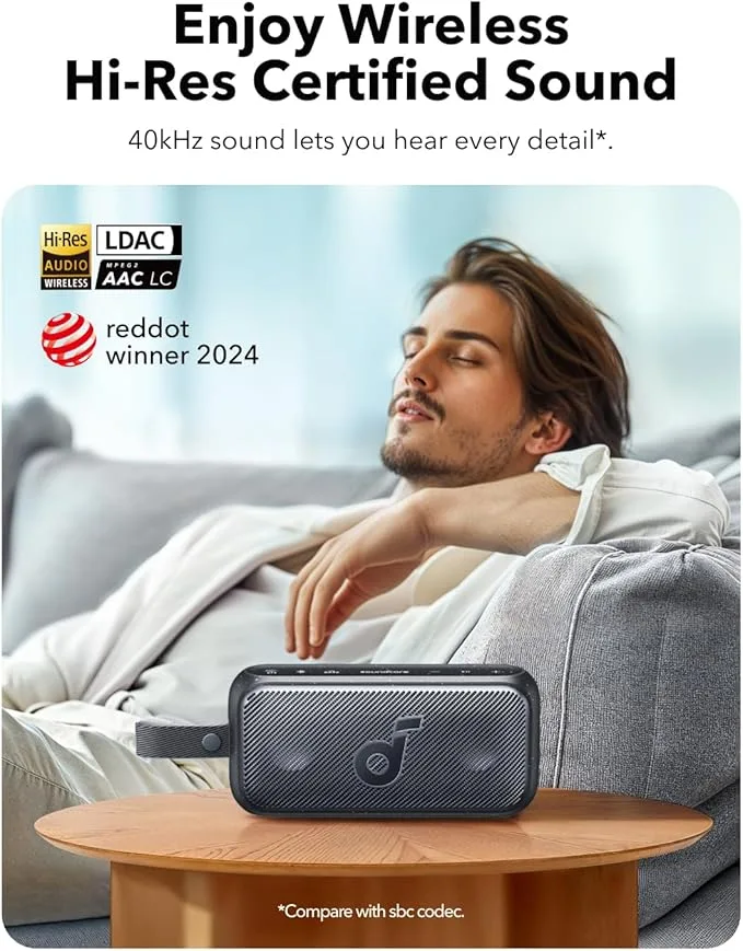 Anker Soundcore Motion 300 Portable Speaker - Black view 2