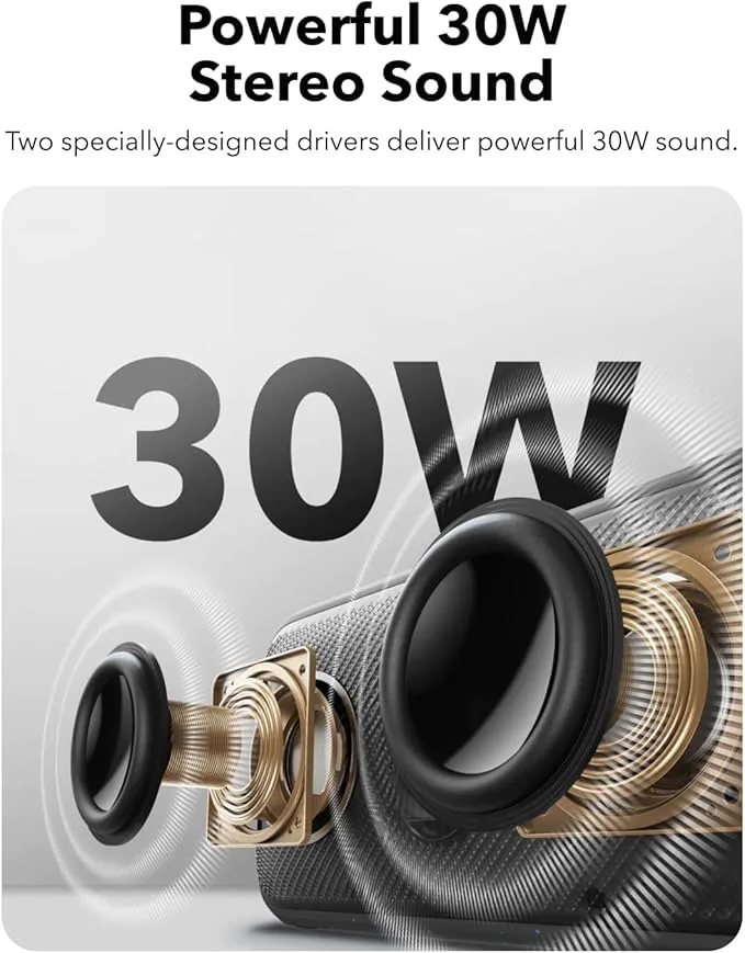 Anker Soundcore Motion 300 Portable Speaker - Black view 3