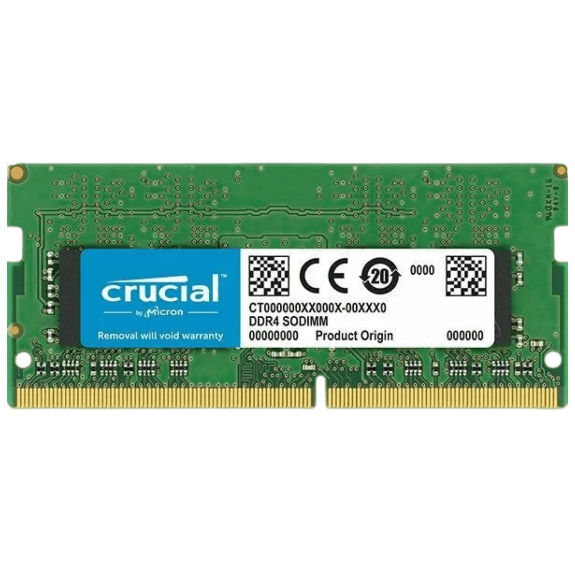 Crucial 4GB DDR4-2666MHZ Laptop RAM (CT4G4SFS8266)