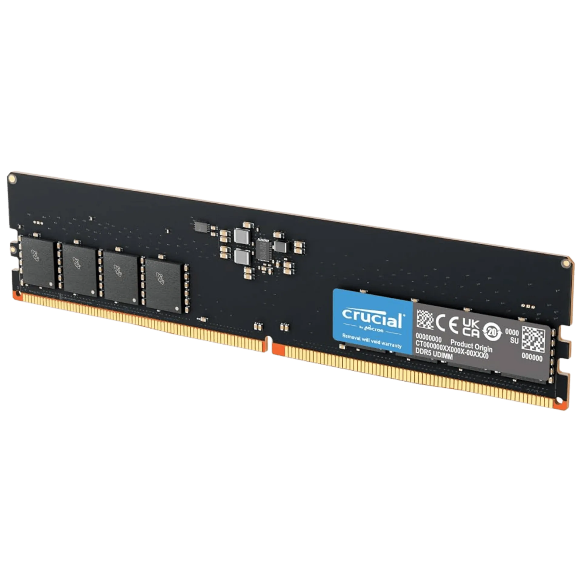 Crucial 8GB DDR5-4800MHz CL40 Desktop RAM (CT8G48C40U5)