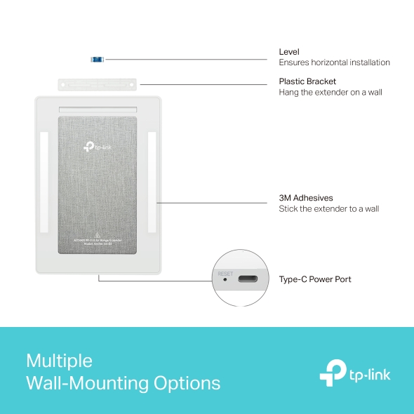 TP-LINK AX3000 WI-FI 6 AIR RANGE EXTENDER ARCHER AIR E5 - AIR E5 (EU) view 6