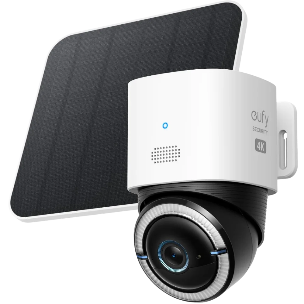 eufy 4G LTE Cam S330 4K Solar Outdoor Security Camera - White (T86P2K20)