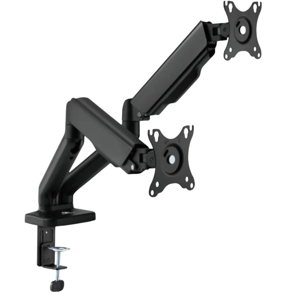 GamerTek Pivot Core Dual Monitor Arm - Black (GT-PVTC-BK-002)