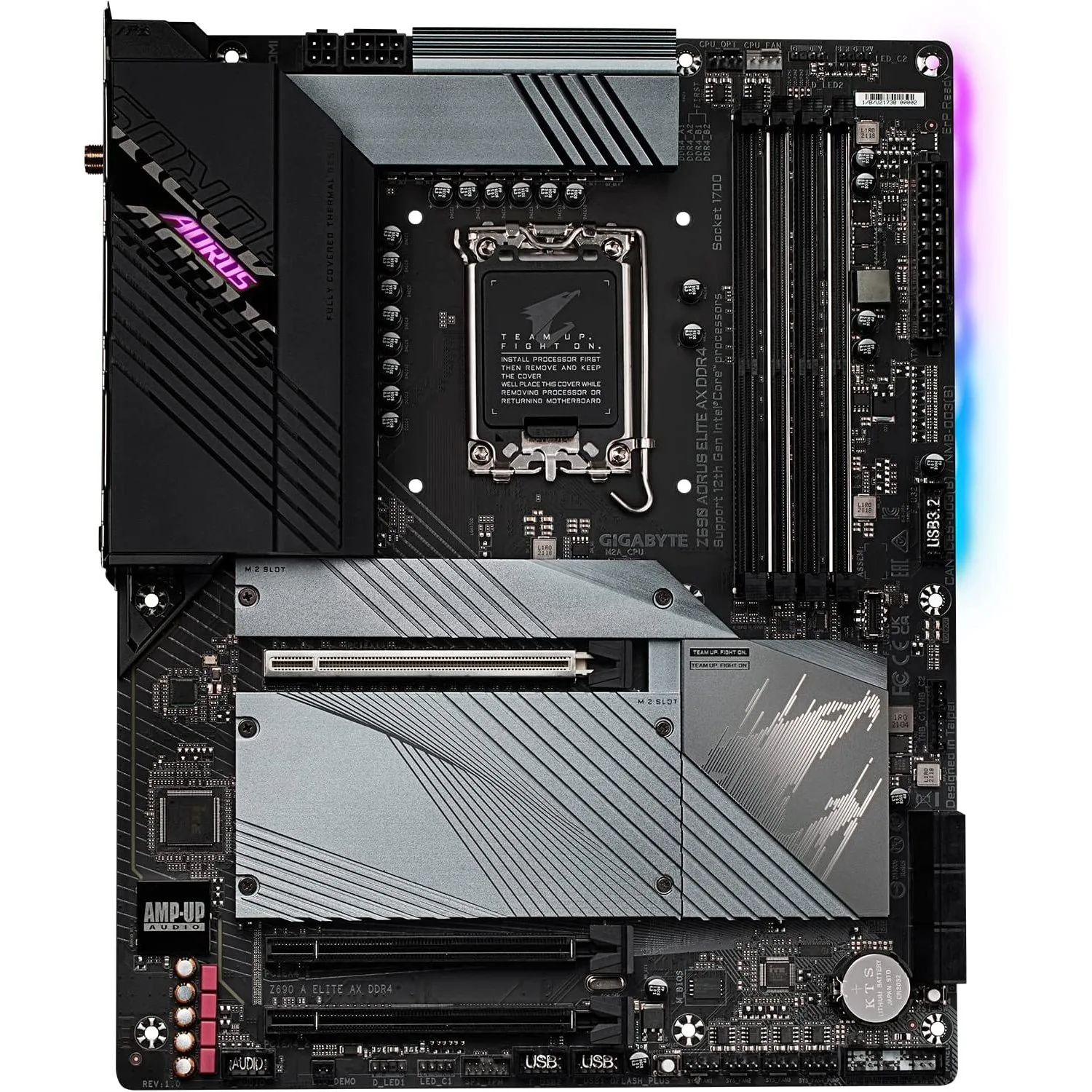 Gigabyte Z690 Aorus Elite Ax Gaming Motherboard view 2