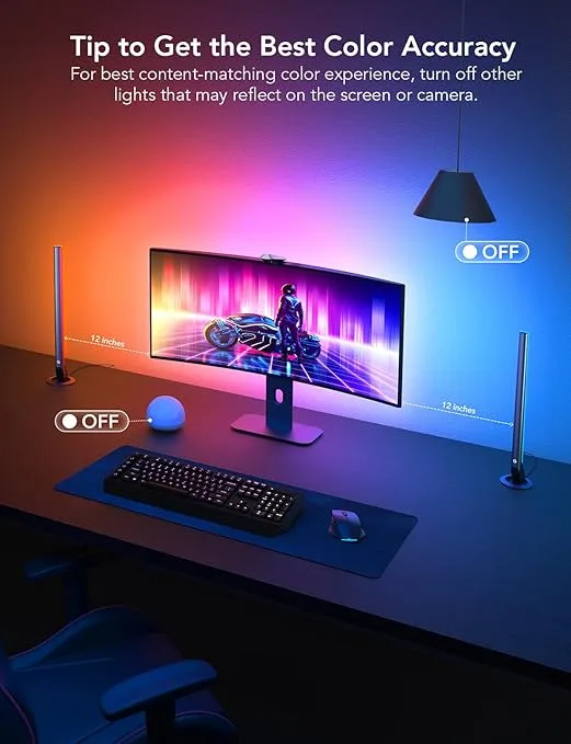 GOVEE DREAMVIEW G1 PRO GAMING LIGHT (24-29 INCH) FULL KIT - H604A view 4