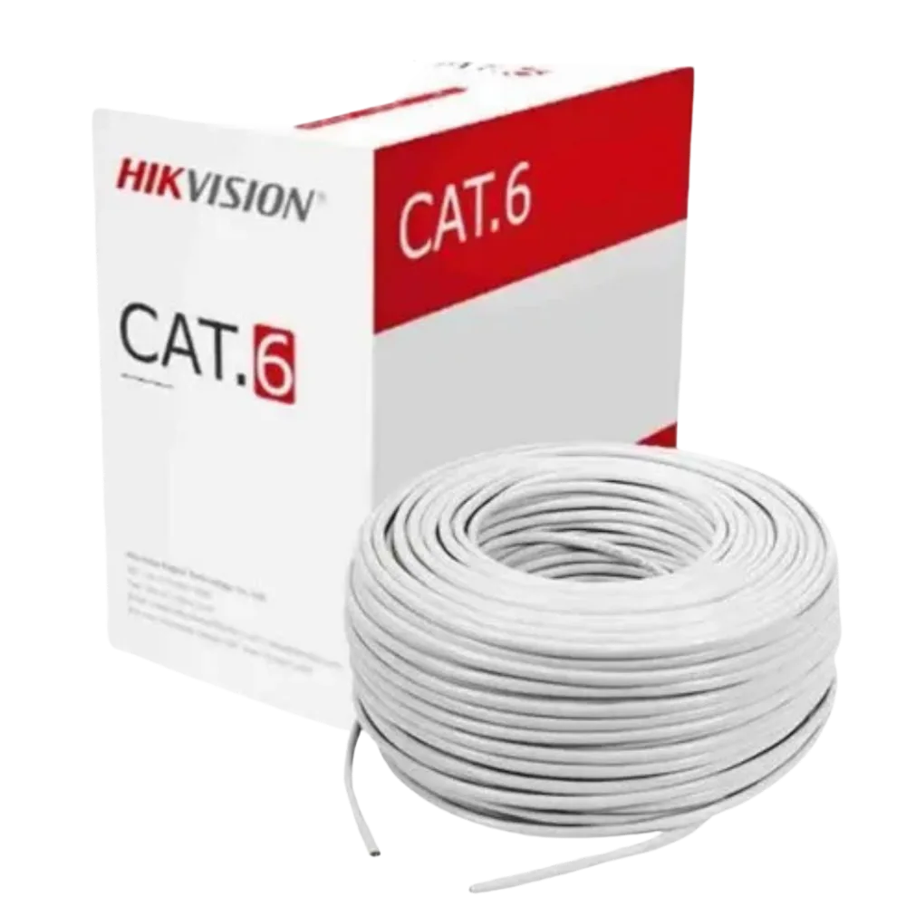 HIKVISION CAT6 UTP Ethernet Cable - Grey (HSF Series)