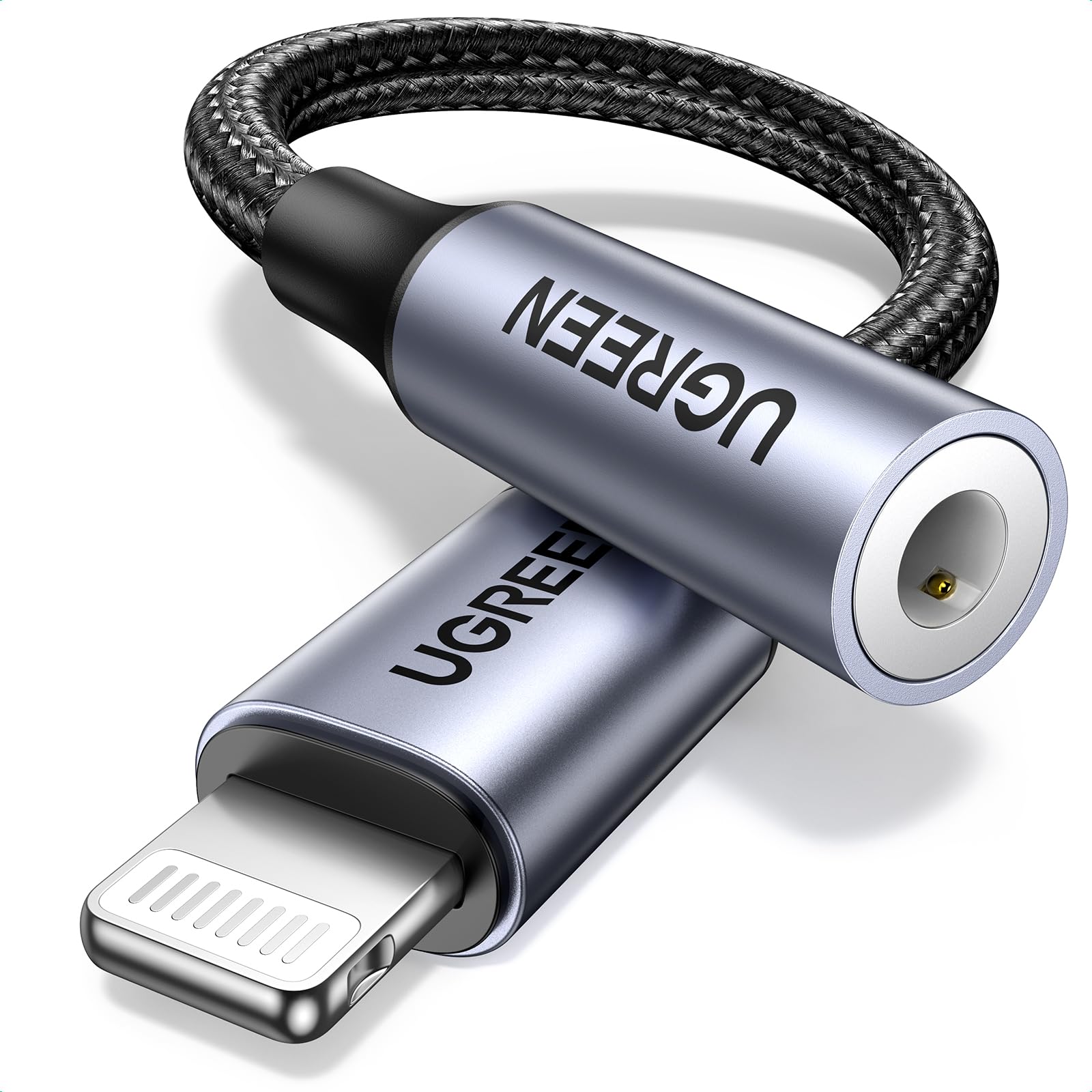 UGREEN LIGHTNING TO 3.5MM FEMALE ADAPTER - 30756