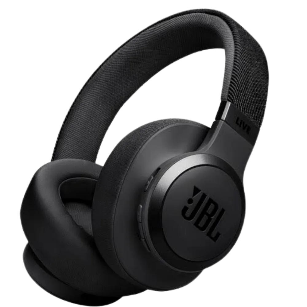 JBL Live 770NC Wireless Noise Cancelling Headphones - Black
