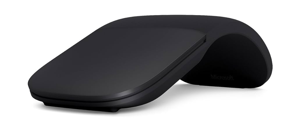 Microsoft Wireless Arc Mouse - Black