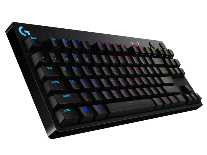 Logitech G Pro Mechanical Gaming Keyboard - Gx Blue Clicky view 2