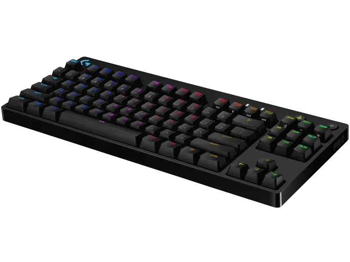 Logitech G Pro Mechanical Gaming Keyboard - Gx Blue Clicky view 3