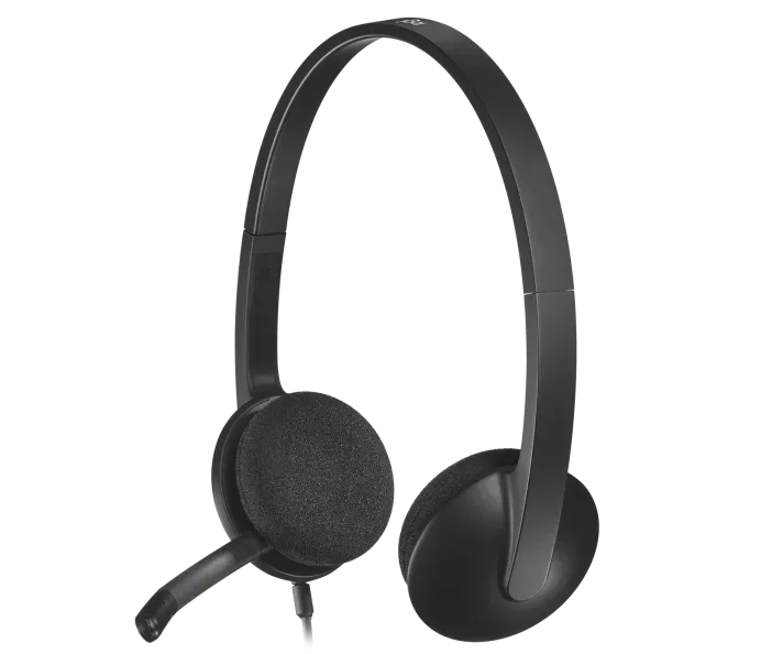 Logitech H340 USB Computer Headset view 2