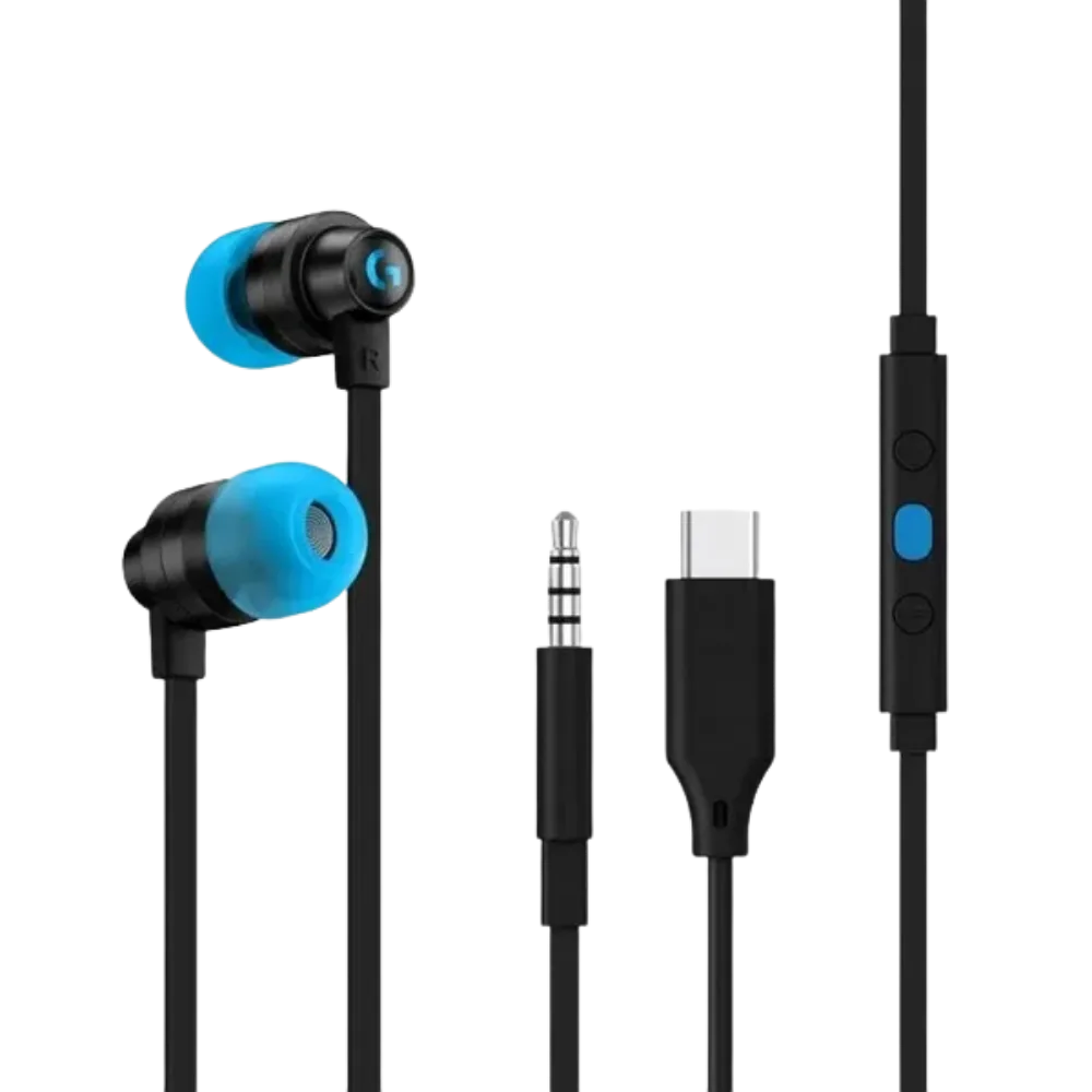 LOGITECH IN-EARS HEADPHONE G333 - BLACK