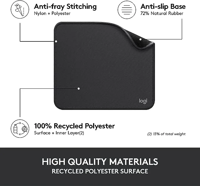 LOGITECH MOUSE PAD STUDIO SERIES - GRAPHITE view 4
