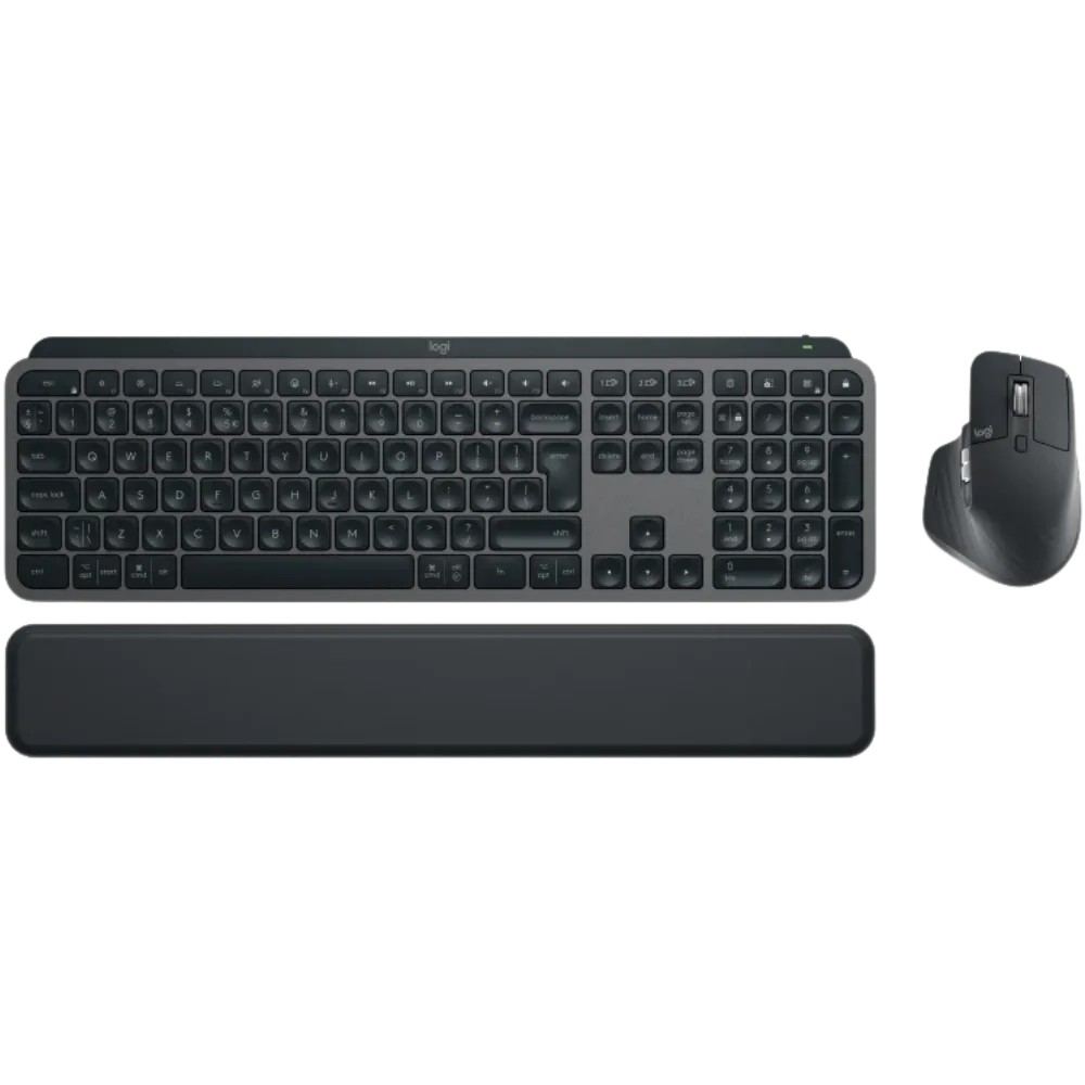 Logitech MX Keys Combo for Business Gen 2 Wireless Keyboard & Mouse - Graphite, US International (920-010933)