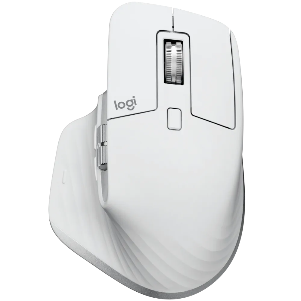Logitech MX Master 3S for Mac Wireless Mouse - Pale Gray (910-006572)