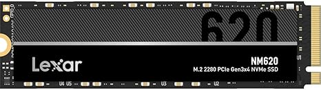 Lexar NM620 2TB M.2 NVME SSD - 3500MB/S