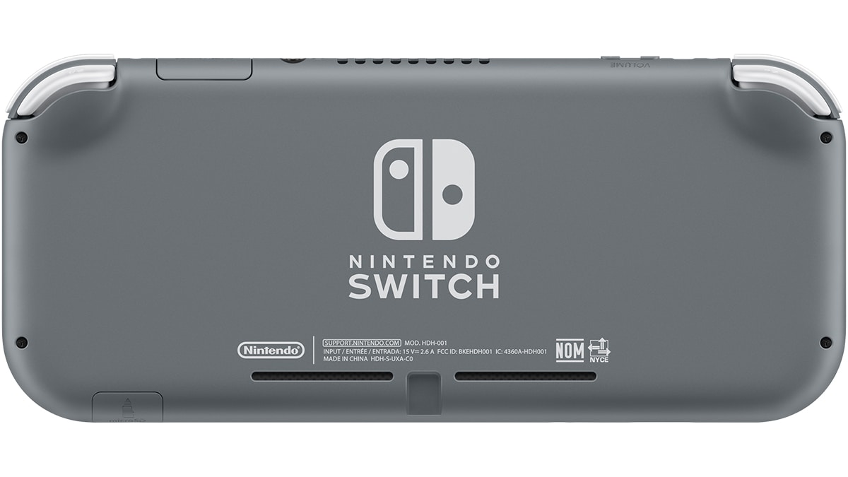 Nintendo Switch Lite Handheld Gaming Console - Grey view 3