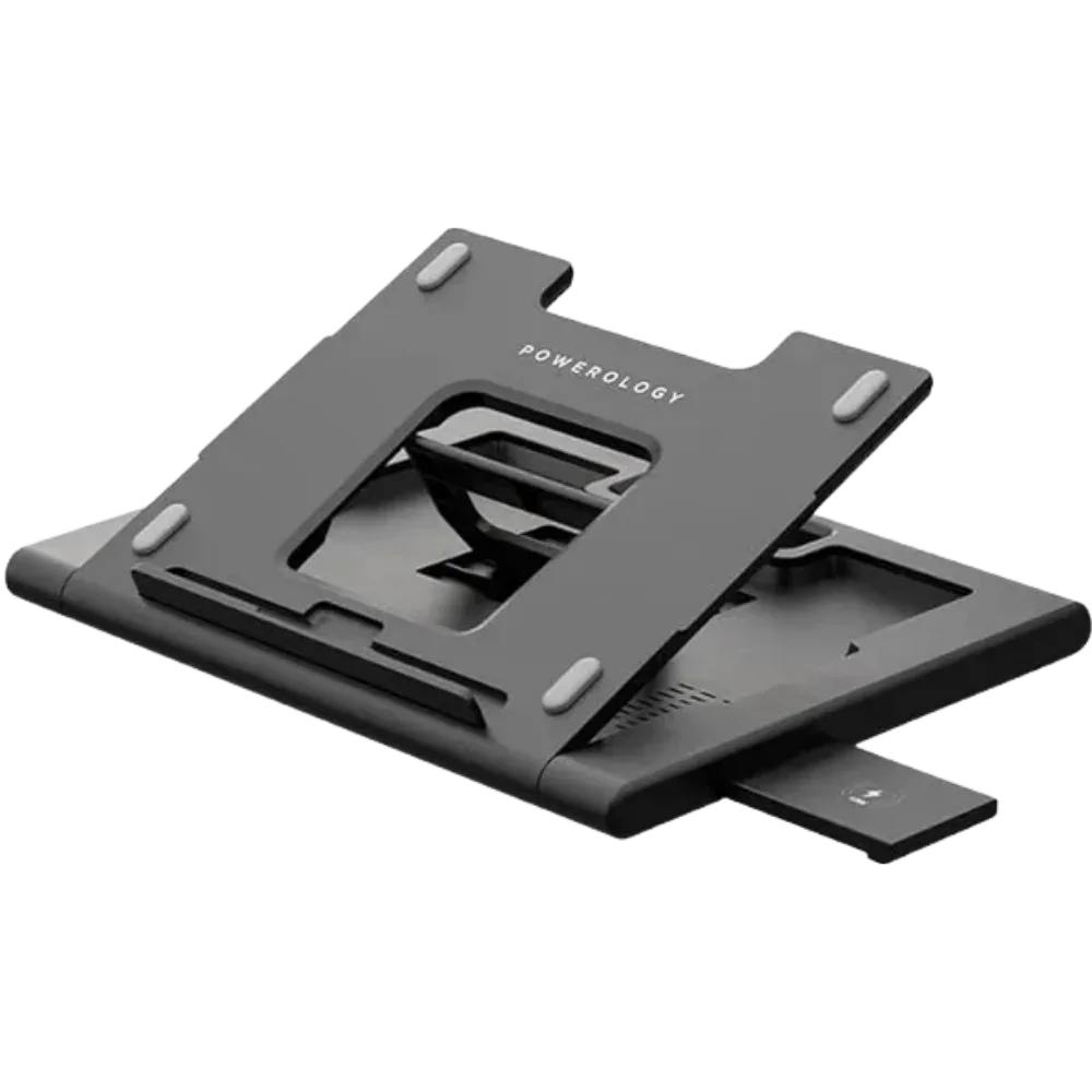 Powerology Multifunctional Pro Hub - Black view 3