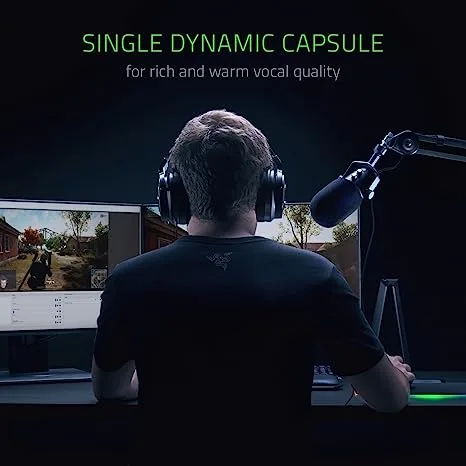 Razer Seiren Elite Professional-Grade Dynamic Streaming Microphone view 2