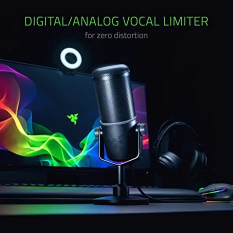 Razer Seiren Elite Professional-Grade Dynamic Streaming Microphone view 4