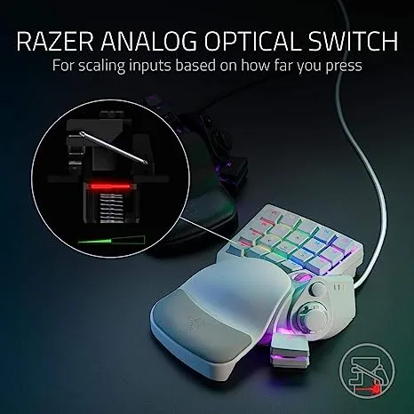 Razer Tartarus Pro Analog Optical Gaming Keypad - Mercury view 2