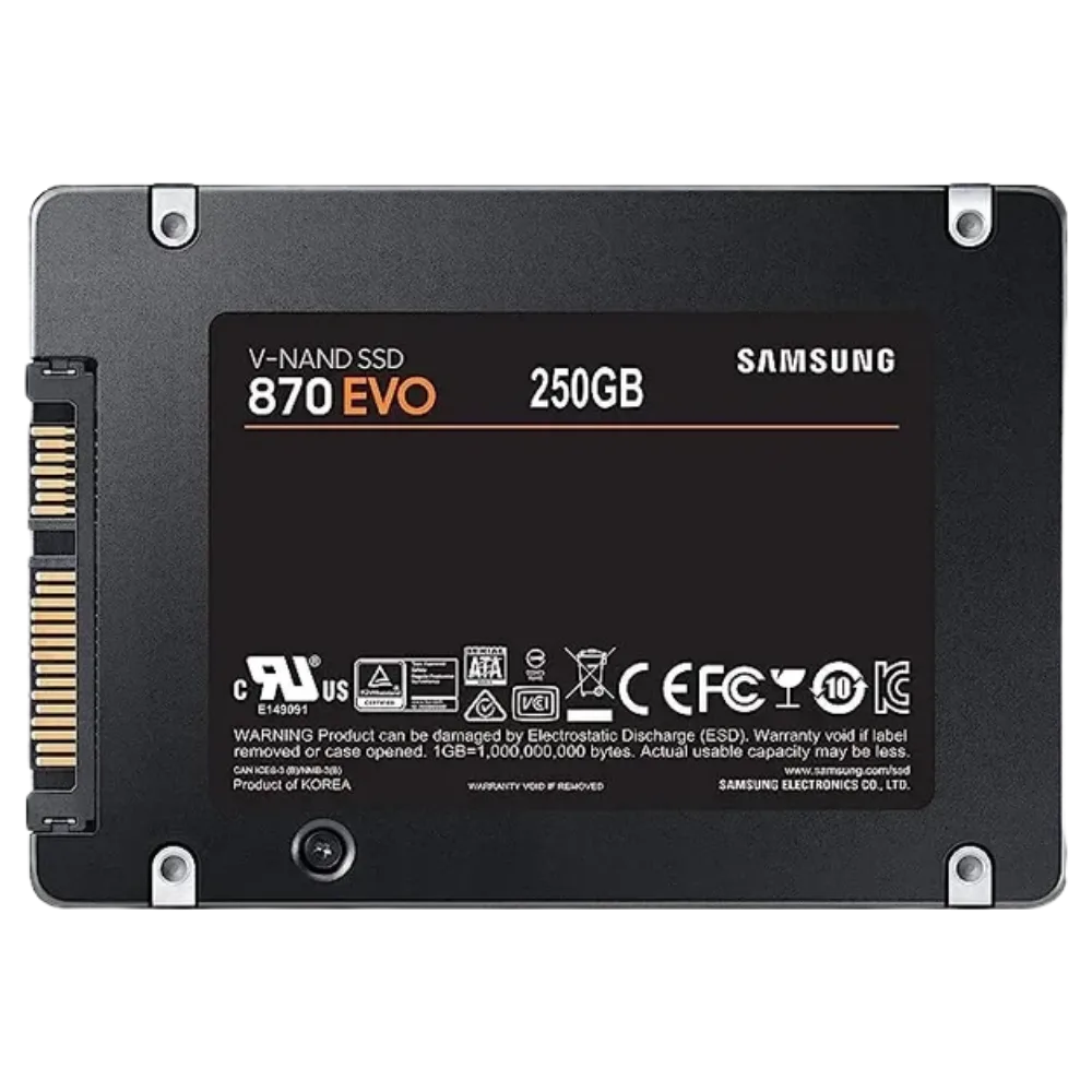 SAMSUNG 870 EVO SATA SSD 2.5" | 250GB | 560Mb\s view 2