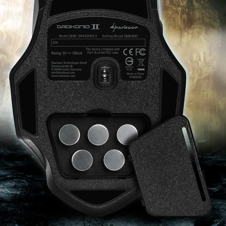 Sharkoon Drakonia II Wired Gaming Mouse view 4