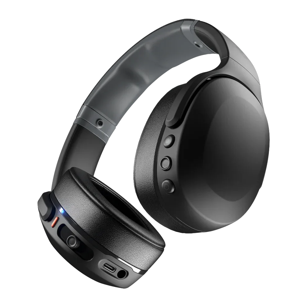 Skullcandy Crusher Evo Wireless Over-Ear Headphones - True Black (S6EVW-N740)
