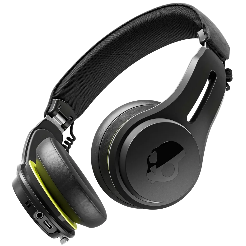 Skullcandy Icon ANC Wireless On-Ear Headphones - True Black (S5IOW-S740)