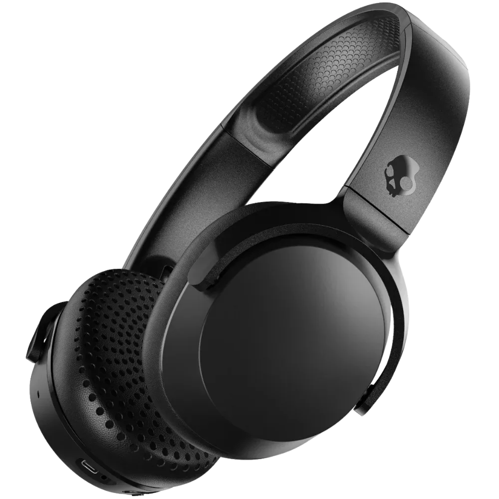 Skullcandy Riff 2 Wireless On-Ear Headphones - True Black (S5PRW-P740)