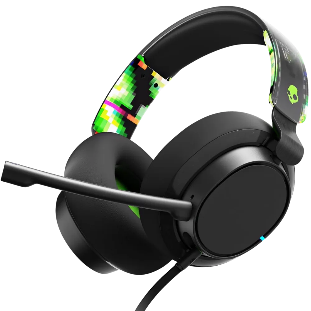 Skullcandy SLYR Pro Xbox Wired Over-Ear Gaming Headset - Black Digi-Hype (S6SPY-Q763)