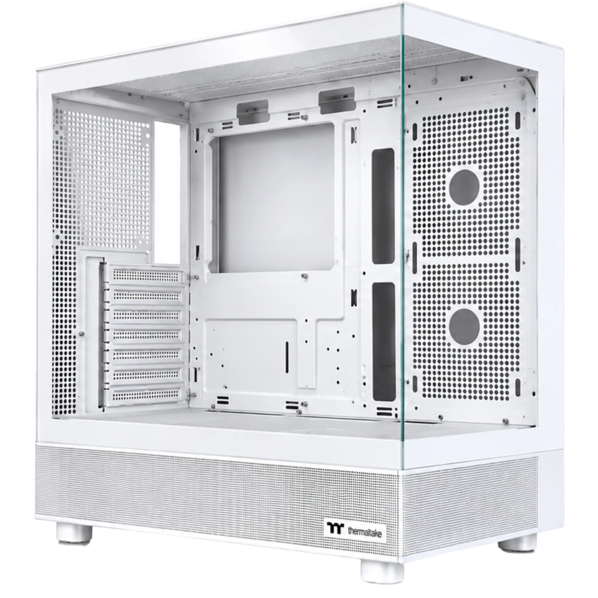 Thermaltake Steel Shadow Transparent S Panoramic ATX Gaming PC Case - Black