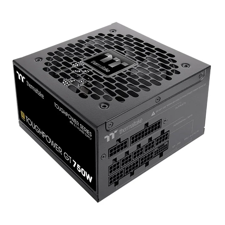 Thermaltake Toughpower GT 80 PLUS GOLD Fully Modular 750W ATX 3.1 & PCIE 5.1 Power Supply.