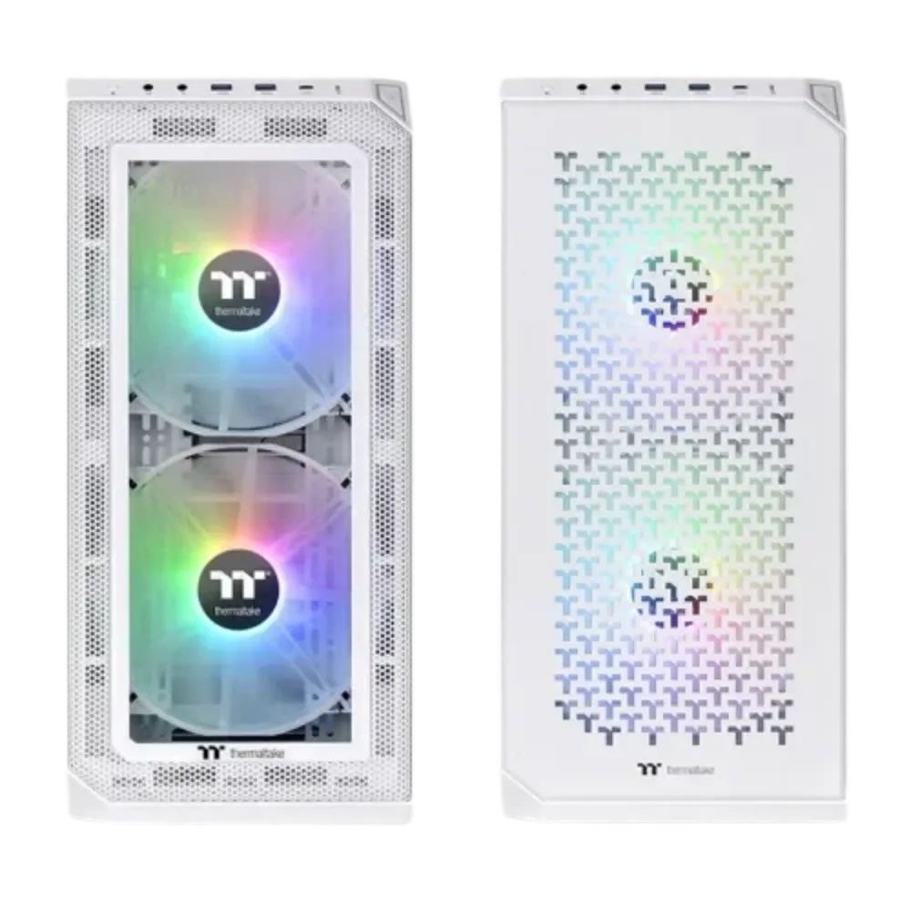 Thermaltake View 300 Mx Snow Mid Tower Chassis view 2