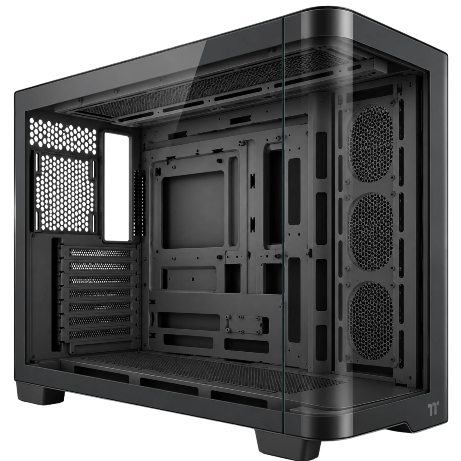 Thermaltake Water Cube Ultra Panoramic E-ATX Gaming PC Case - Black