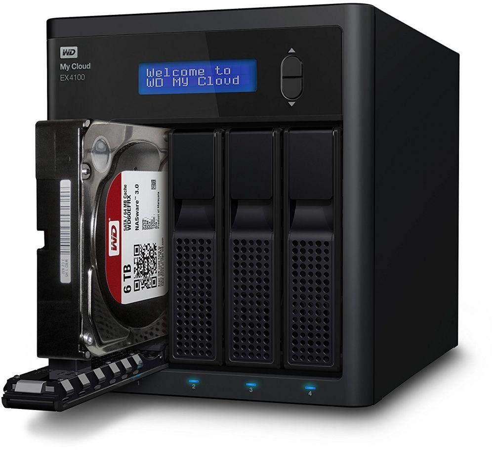 WD 4TB DISKLESS MY CLOUD EX4100 EXPERT SERIES 4-BAY NAS