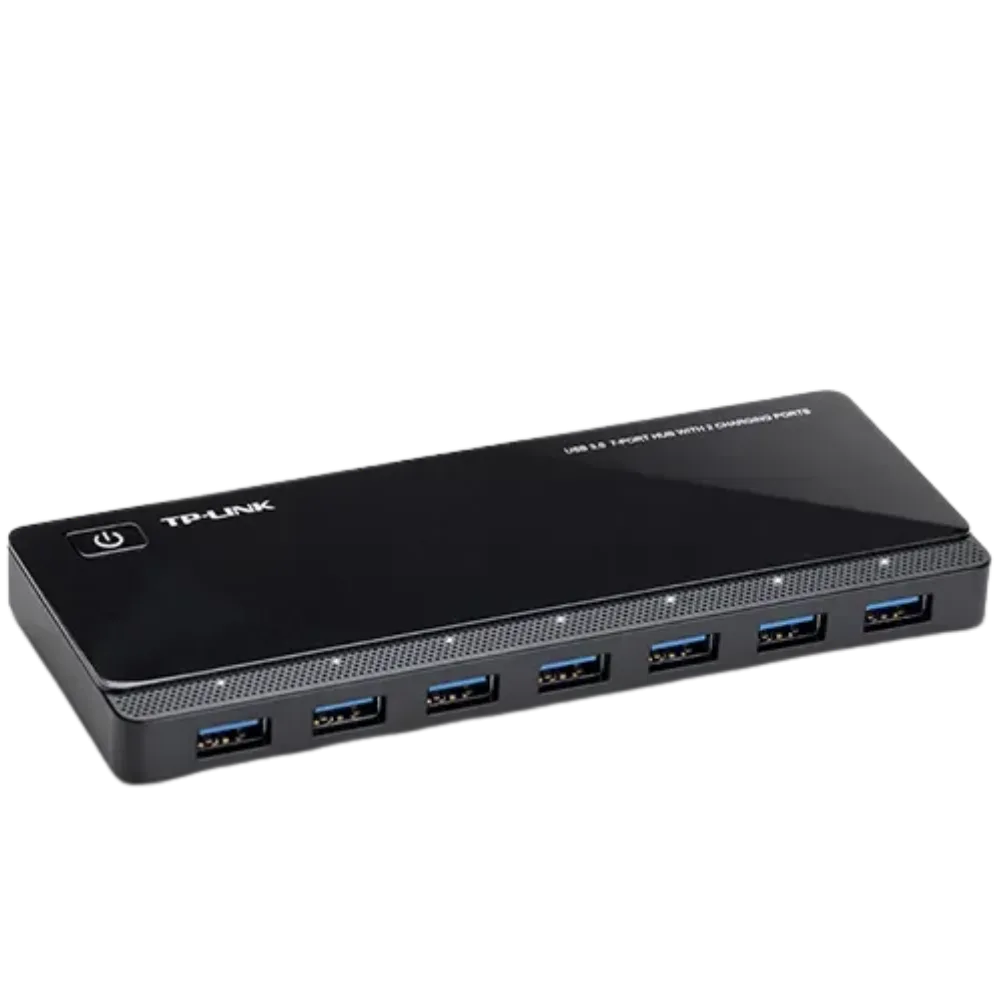 TP-Link 3.0 USB 7-PORT Hub & 2 Port Smart Charger - UH720
