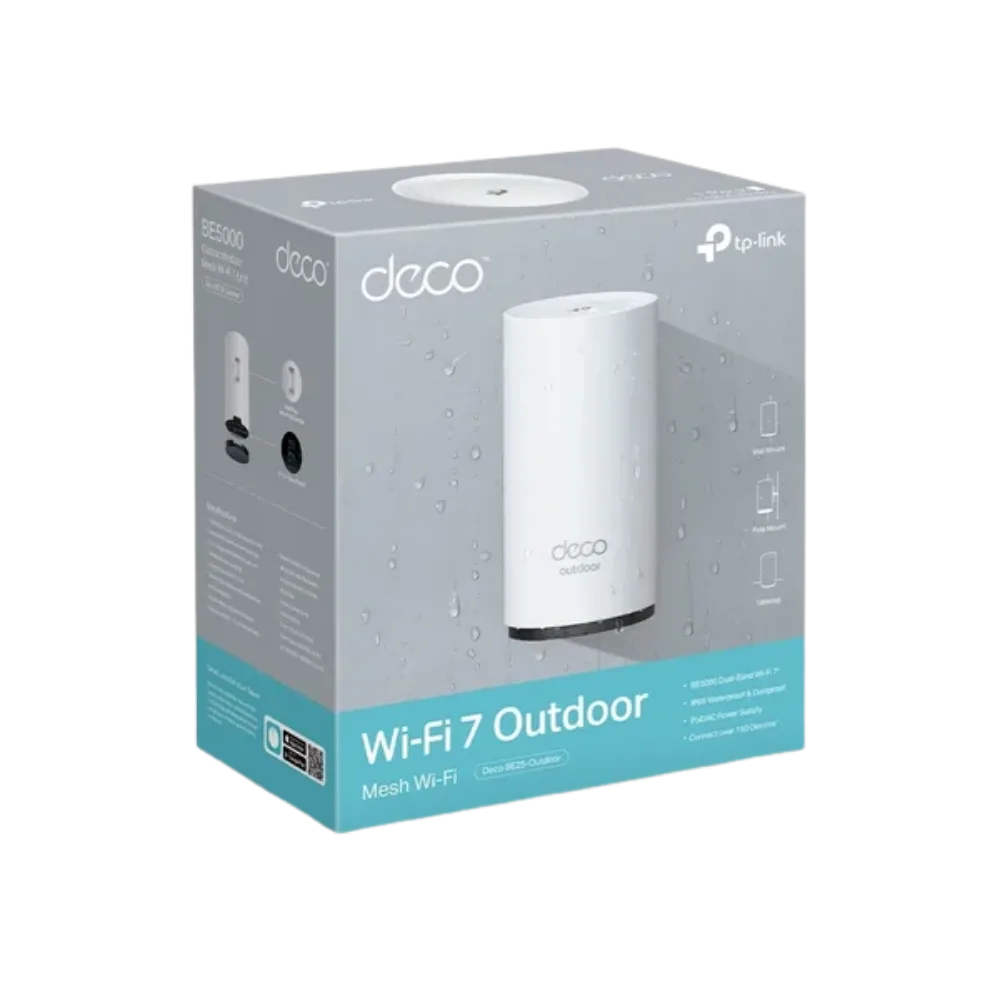 TP-Link Deco BE25-OUTDOOR And Indoor Deco 7 Mesh WIFI 7 Router