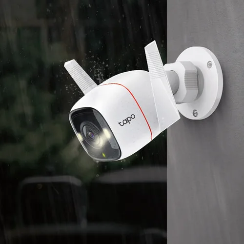 TP-Link Outdoor Security Wi-Fi Camera 2K QHD - Tapo C320WS view 2