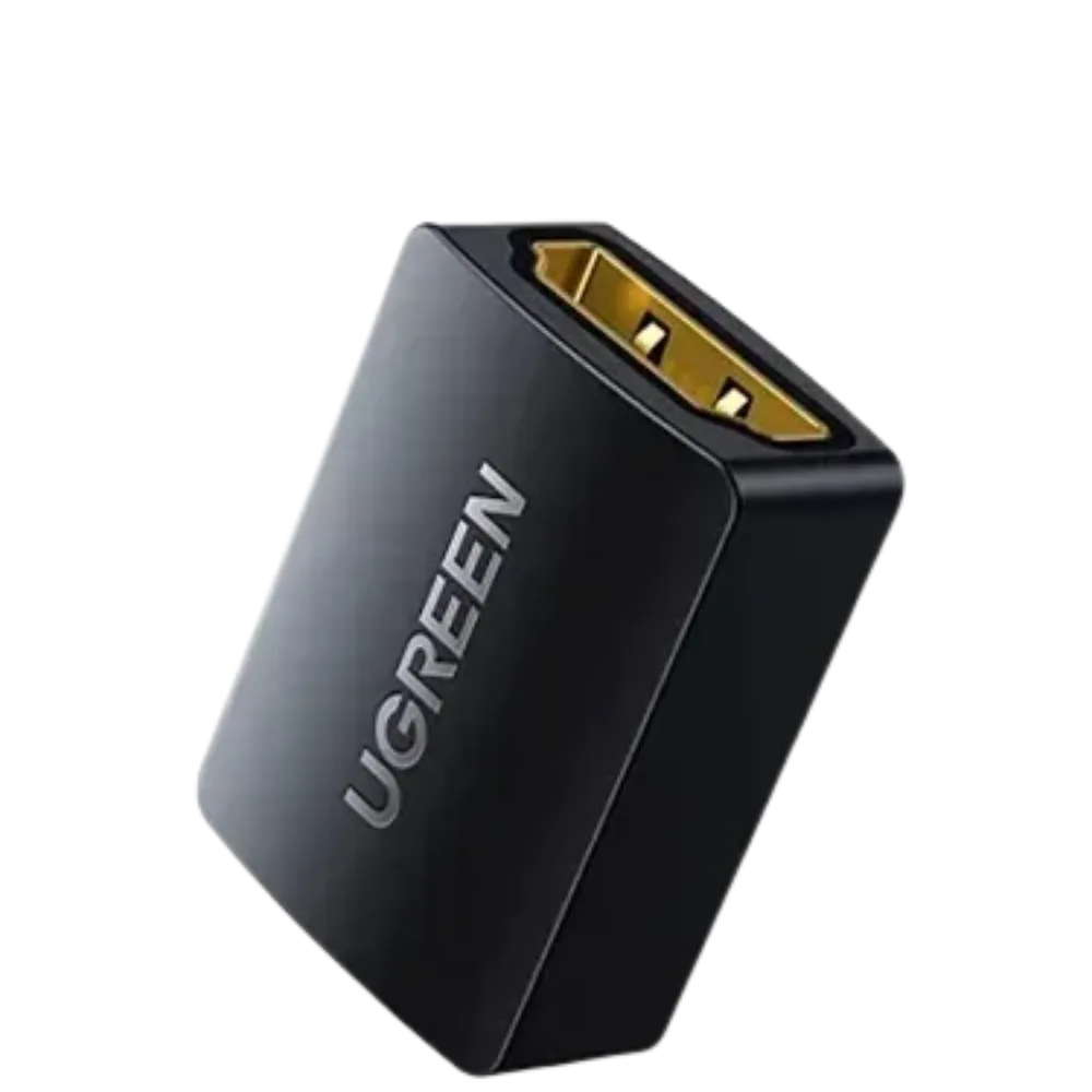 UGREEN HDMI FEMALE TO FEMALE ADAPTER - BLACK