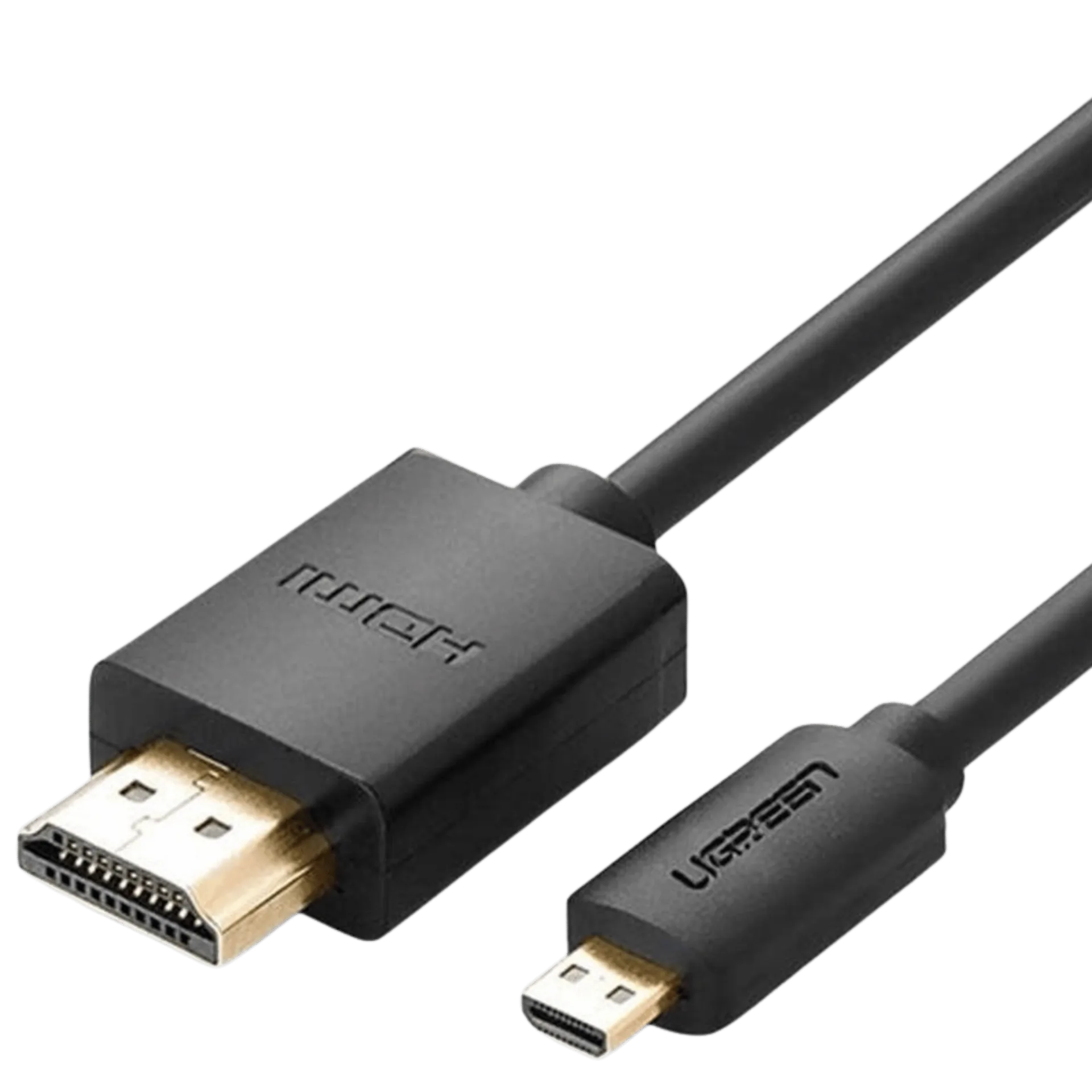 UGREEN Micro HDMI to HDMI 4K 60Hz Cable 2M – Black