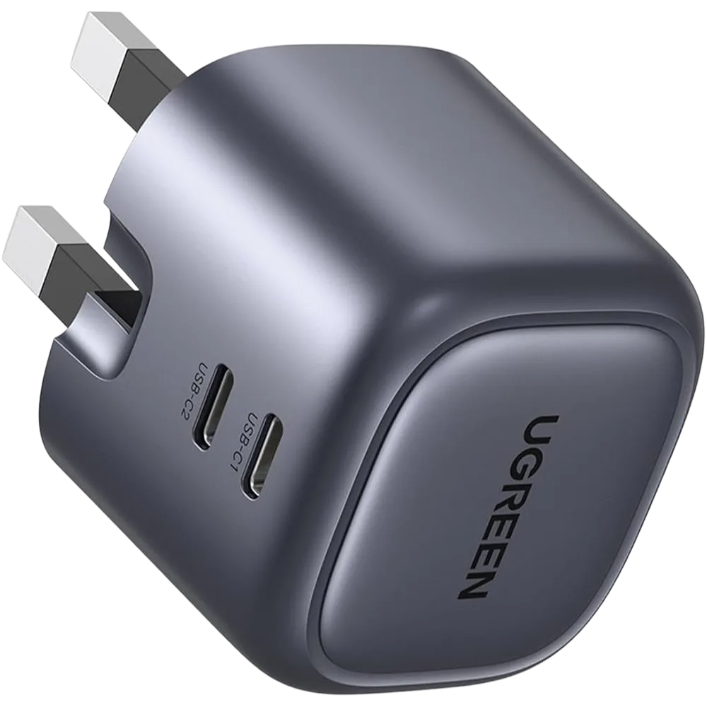 UGREEN Nexode 45W Dual USB-C GaN Charger - Space Gray (CD294-90399)